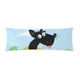 thumbnail image 2 of BSDHOME Dog With Bones Body Pillowcase Pillow Cover Pillow Protector Two Sides Printing 20x60 inch, 2 of 2