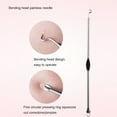 thumbnail image 1 of Removal Pimple Blackhead Remover Pointed Comedones Removal Needle Double Head Pressing Ring Tool Set, 1 of 7