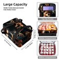 thumbnail image 3 of Bear Double-Layered Insulated and Refrigerated Large Capacity Lunch Bag with Two Compartments for Hand Carry - 7.1x11.4x16.1 Inches, 3 of 6