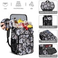 thumbnail image 5 of Travel Cooler Bag - Pioneer Flower Floral Print Pattern Camping Beer Cooler Backpack with Bottle Opener- Waterproof Insulated Picnic Backpacks - Cooler Bag for Beach, 5 of 6