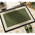 thumbnail image 4 of PLPPYFS Indoor Door Mat, 16"x24", Bathroom Rugs Non Slip Washable, Super Absorbent Thin Bath Mat Small Quick Dry Bathroom Rug, Front Door Mat for Back Door Inside Floor Rugs for Entryway-Green Square, 4 of 7