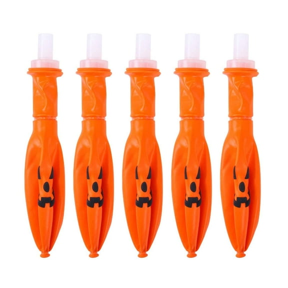 Mfigree 2024 New 100 PC Light Balloons LED Balloons 50 Halloween Festival Party Up Decor Pumpkin Home Decor