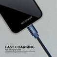 thumbnail image 5 of Liquipel Powertek 6' USB-A to Lightning Cable, Dark Blue, 5 of 7