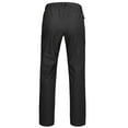 thumbnail image 4 of Little Donkey Andy Womens Waterproof Lightweight Rain Pants Windproof Overpants Hiking Fishing Outdoor Black XS, 4 of 8