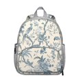 thumbnail image 1 of Floral and Bee Artwork School Backpack - Spine-Friendly & Adjustable, 1 of 3