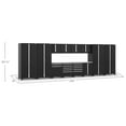 thumbnail image 4 of NewAge Products Pro Series Black 14-Piece Garage Storage Cabinet Set, 4 of 10