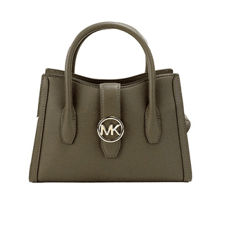 Michael Kors Sheila Medium Satchel, Signature Logo Canvas