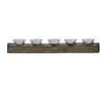 thumbnail image 2 of A&B Home  Jude Gray Five-Votive Candle Holder, 2 of 3