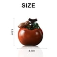 thumbnail image 2 of Persimmon peanuts change color in water tea pet tea set decoration decoration simulation fruit shape tea table tea playorange, 2 of 5