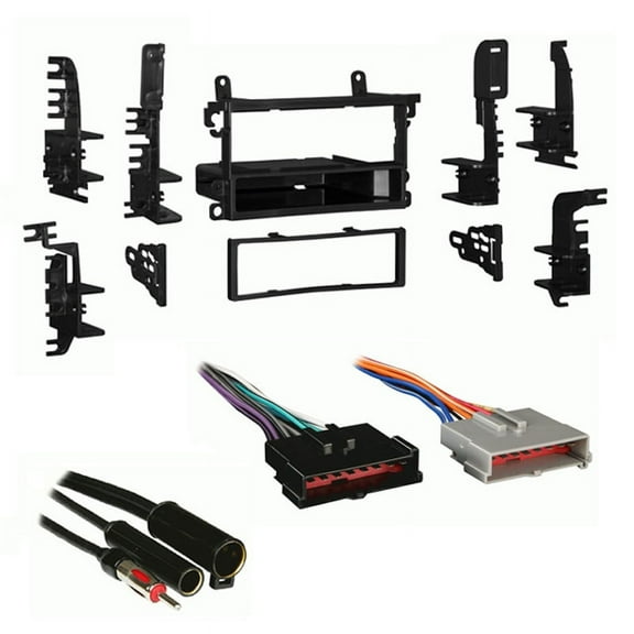 Fits Nissan Quest 1993-1995 Single DIN Stereo Harness Radio Install Dash Kit