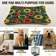 thumbnail image 6 of Qxltty Geometric Circle Figure Ped Pad Wear-resistant and Hard to Bite Through Sleeping Pad for Small Medium Large Dogs Winter Pet Bed 36×24in, 6 of 6