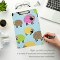 thumbnail image 5 of Coolnut Sheep Clipboard, Acrylic Standard A4 Letter Size Clip Board with Low Profile Clip for Office, Classroom, Doctor, Nurse and Teacher Gifts, 5 of 7