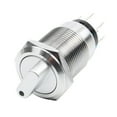 19Mm Momentary Selector Rotary Switch 2 Positions 1No 1Nc 110220V On