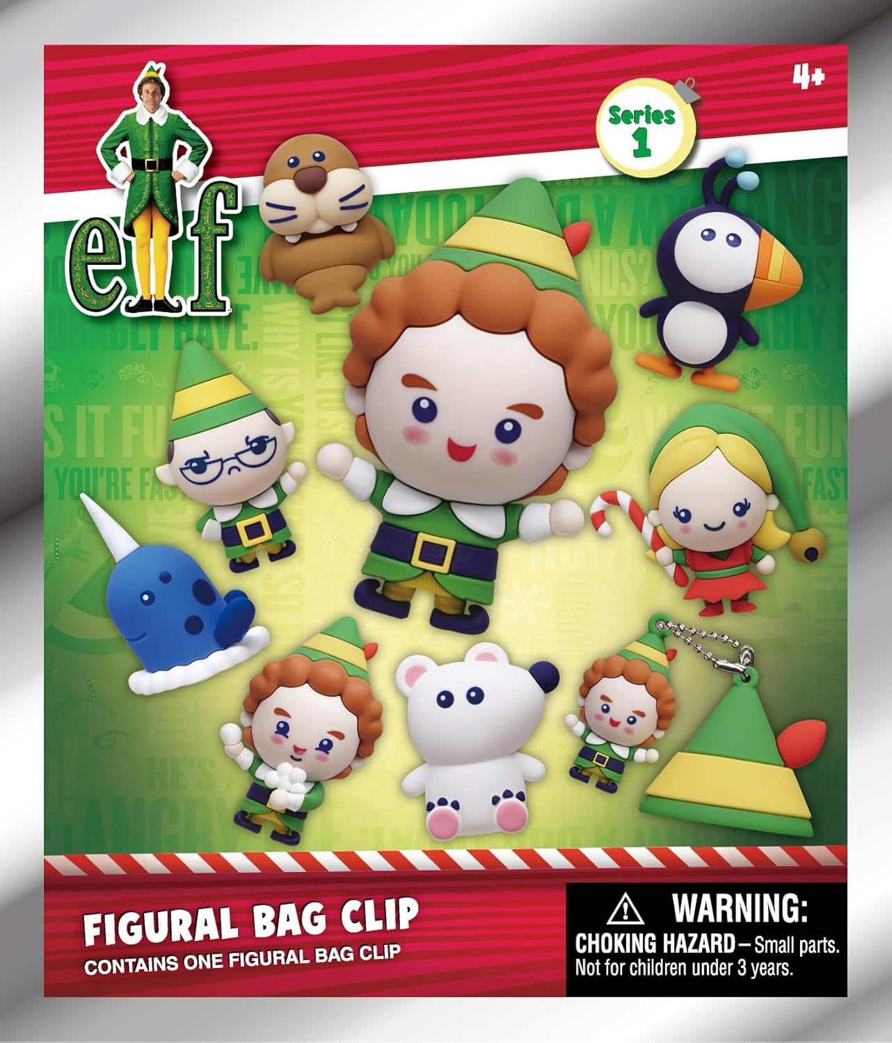 1 Pack MINECRAFT Blind Bag Play Pack Figural Bag Clip- Assorted