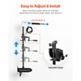 thumbnail image 4 of VEVOR 86lb 24V Thrust Electric Trolling Motor Saltwater Trolling Boat Engine for Kayak, 4 of 9