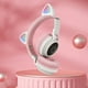 thumbnail image 5 of Auriculares con Oreja de Gato, Auricular de Cancelación de Ruido Auriculares Diadema Ajustable Para Teléfonos, 5 of 7