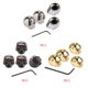 thumbnail image 2 of Soidarity Perilla de volumen en forma de esqueleto, 4 Uds., perilla de Control de tono de guitarra eléctrica, piezas de instrumentos musicales tipo M6 Accesorios para instrumentos musicales oro Soidarity OD0073-03, 2 of 6