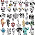 thumbnail image 2 of 2022 100% Plata De Ley 925 Disney Charm Beads Para Pandora Original Pulsera Mujer Cumpleaños Boutique Joyería De Moda Dengxun unisex, 2 of 2