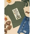 thumbnail image 3 of Chinoiserie Natura. T-Shirt Women -Naomi McCavitt Designs, Female Small, 3 of 4