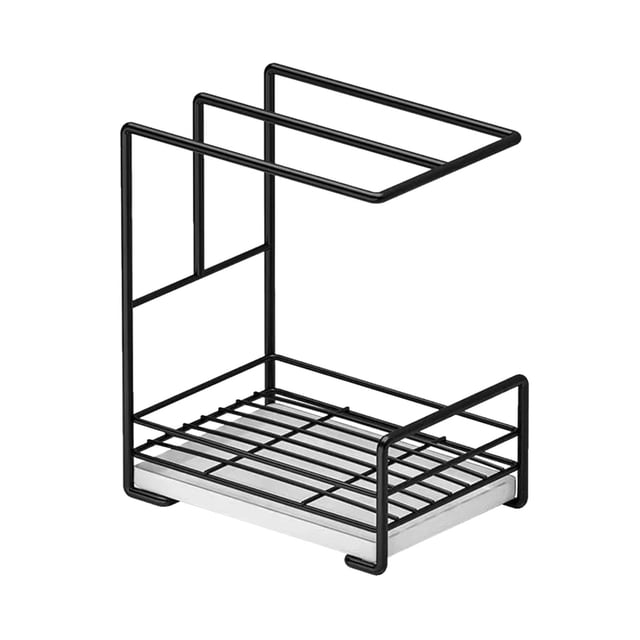 Kitchen Storage Shelf Drainage Cloth Rack, Storage Rack, Dishwashing Cloth, Towel Drying, Storage Tool, Kitchen Supplies, Tabletop, Wall Hanging Rack, Water Receiving Tray