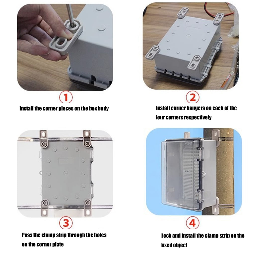WINDLAND Weatherproof Power Outlet Cover Childproof Outdoor Electrical Case for Outdoor