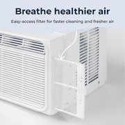 Windmill 5,000 BTU Window Air Conditioner - Lite Series - Quiet & Smart, Cools up to 150 Sq. Ft. - App/Wi-Fi, Remote Control, Voice