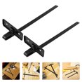thumbnail image 4 of KAKOWELY circular saw guide 2PCS Portable Circular Saw Fence for Carpentry Adjustable Rip Fence for Precision Cuts and Accurate Woodworking Heavy Duty Metal Edge Guide, 4 of 4