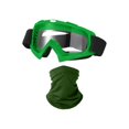 thumbnail image 1 of wonima02 Motorcycle Goggles Dirt Bike ATV Off-Road Riding Motocross Glasses with Sun UV Protection Neck Gaiter Face Cover, 1 of 1