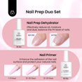 thumbnail image 3 of Kit de uñas en gel Beetles Medium Almond con deshidratador e imprimador, 3 of 9