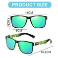 thumbnail image 2 of Los deportes completan un ciclo las gafas de sol polarizadas al aire libre del cuadrado de la moda, hechas de PC, 2 of 5