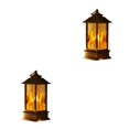 thumbnail image 2 of Yuarrent Navidad Retro Castillo luces candelabro árbol de Navidad ciervo viejo muñeco de nieve linterna noche luz escritorio DIY adornos Type4 NO4, 2 of 5