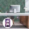 thumbnail image 6 of Light Switch Cover Switch Plate Outlet Cover Plug Cover for Electrical Toggle Switch Purple Sky and Black Cat, 6 of 6
