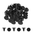 thumbnail image 2 of 30Pcs 9mm Hole Dia. Car Auto Black Plastic Screw Fastener Rivet Retainers Clip, 2 of 2