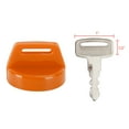 thumbnail image 2 of 5PCS Orange Ignition Key Cover w/Nut For Polaris RZR XP 570 800 900 1000 5433534, 2 of 7