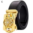 thumbnail image 3 of CSChome Ceinture Homme Rotative Boucle Automatique Réglable Ceinture Homme en Faux Cuir Accessoires de Mode, 3 of 7