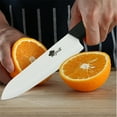 thumbnail image 6 of 3-Piece Myvit Kitchen Knives Set 5-inch Sharp Ceramic Blade Knife 4-inch and 3-inch Fruit Paring Knife for Cutting Boneless Meats, Sashimi, Fruits and Vegetables, 6 of 7
