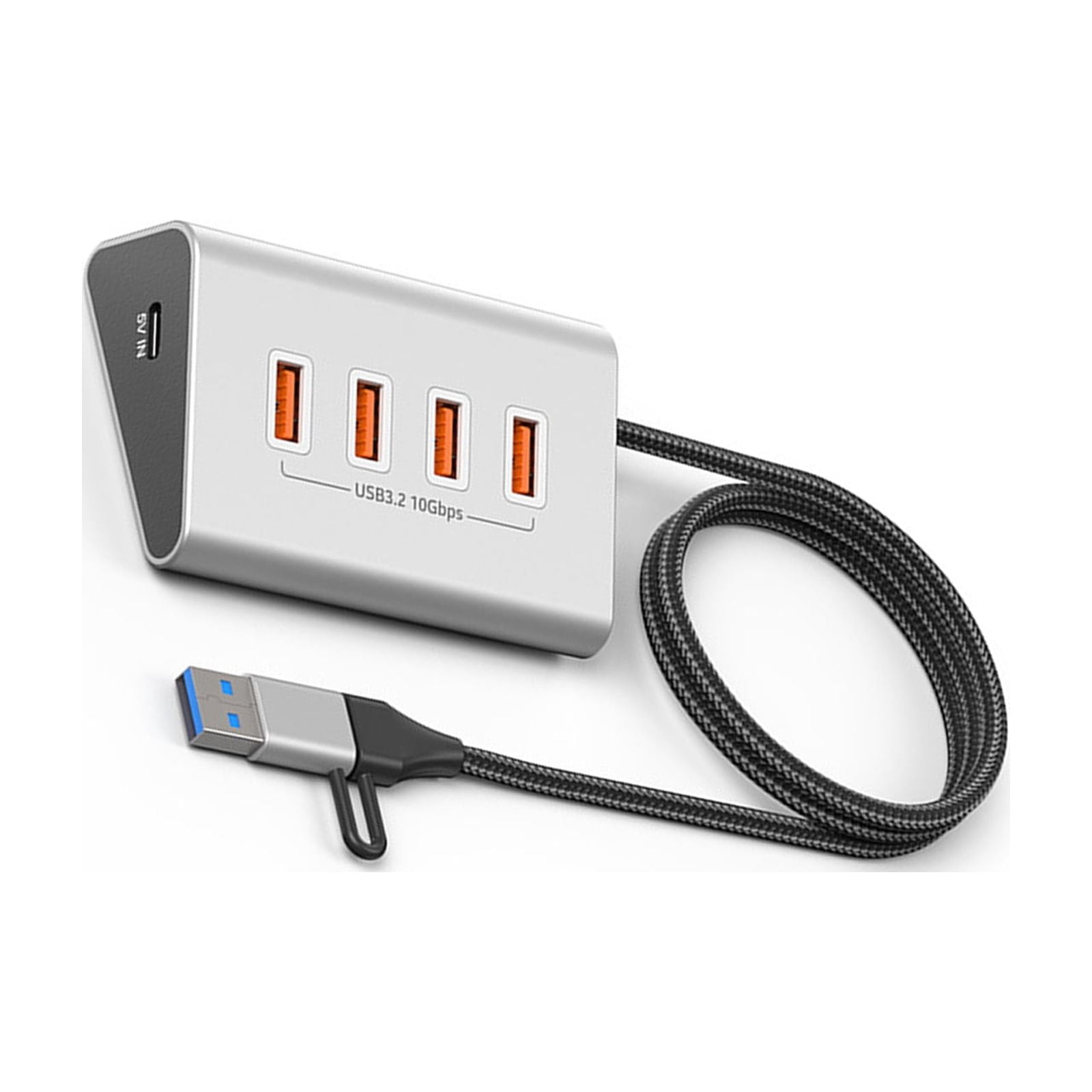 Fast Speed 10Gbps USB C Hubs Aluminum Adapter Multiple Interfaces Card Reader For Laptop