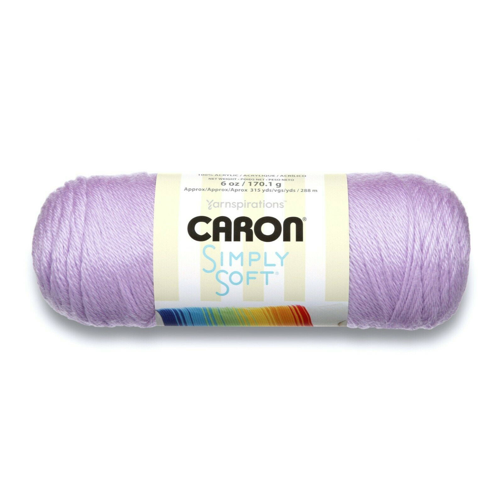 Caron Simply Soft Yarn, 3 Skeins, Gauge 4 Medium Worsted 