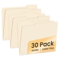 thumbnail image 6 of SUNEE File Folders, 30 Pack Manilla Folders 8.5 x 11, 1/3 Cut Tab for Easy Organization, 6 of 7