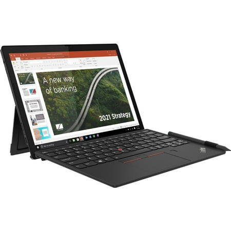 Lenovo - ThinkPad X12 Detachable 2-in-1 12.3" Touch-Screen Laptop - Intel Core i7 - 16GB Memory - 512GB SSD - Black
