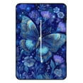 thumbnail image 3 of Blue Butterfly Gold Flowers Night Sky Waterproof Picnic Blanket with Foldable Zipper, Suitable for Outdoor Use, Suitable for Travel, Camping, Beaches, Parks, Grasslands, Picnic Blanket Accessories, 3 of 8