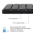 thumbnail image 1 of Teclado Numérico Inalámbrico 35 De Llave, Teclado De Aluminio Ultra Delgado De , Número Delgado Recargable Almohadilla De Hierro Gris, 1 of 7