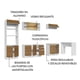 thumbnail image 4 of Cocina Integral Completa Modular con Isla Madesa Glamy BM 3, 4 of 10