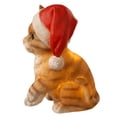 thumbnail image 2 of 9" Lighted Christmas Cat, 2 of 4