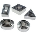 thumbnail image 2 of Mini Geometric Cookie Cutters Set-20 Pcs Stainless Steel Biscuit Molds Vegetable Donuts Shape for Kitchen Baking BBQ Party Supplies Halloween Christmas Birthday Wedding Party Decorations, 2 of 6