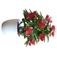 thumbnail image 3 of Bonsai de simulación de decoración del hogar de flores artificiales de plástico maceta falsa Inevent HA8767-00B, 3 of 7