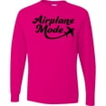 thumbnail image 3 of Inktastic Airplane Mode Long Sleeve T-Shirt, 3 of 5