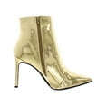 thumbnail image 2 of INC Womens Katalina Faux Leather Pointed Toe Booties, 2 of 3