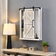 thumbnail image 1 of FirsTime & Co. Miroir d'Armoire de Ferme Winona, Blanc Vieilli, 1 of 2