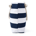 thumbnail image 4 of Bolsa De Playa con Rayas Para Mujer Belug,  Azul Marino con Blanco, 4 of 5